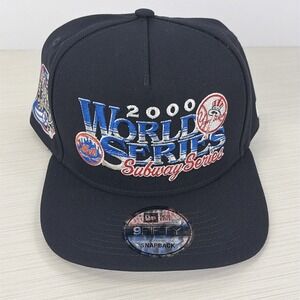 New Era New‎ York Yankees 2000 World Subway Series SnapBack With Patch NEW